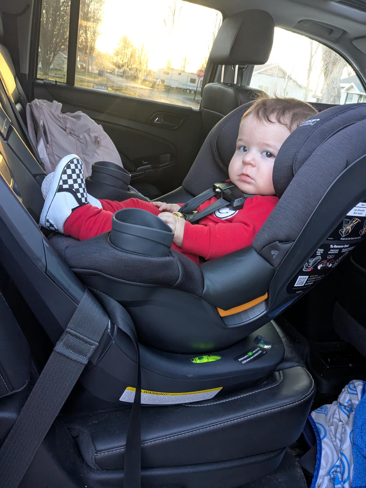 Chicco Fit360 ClearTex Rotating Convertible Car Seat customer photo 1