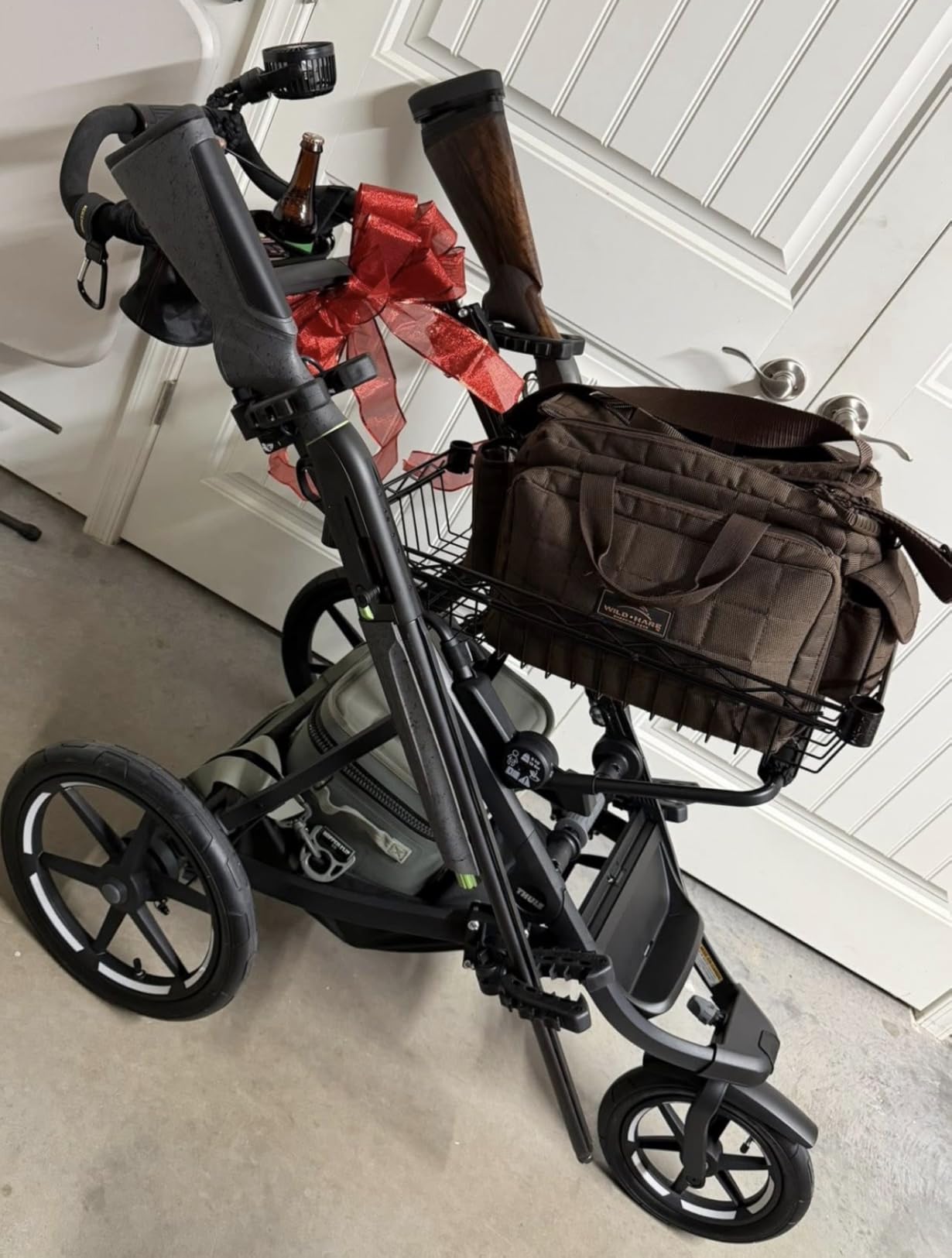Thule Urban Glide 3 Double Child All-Terrain Stroller, Lightweight, Air-Filled Tires & Suspension, Integrated Hand Brake | Urban Glide 3 Double Stroller - Lightweight, All-Terrain, Foldable Black customer photo 2