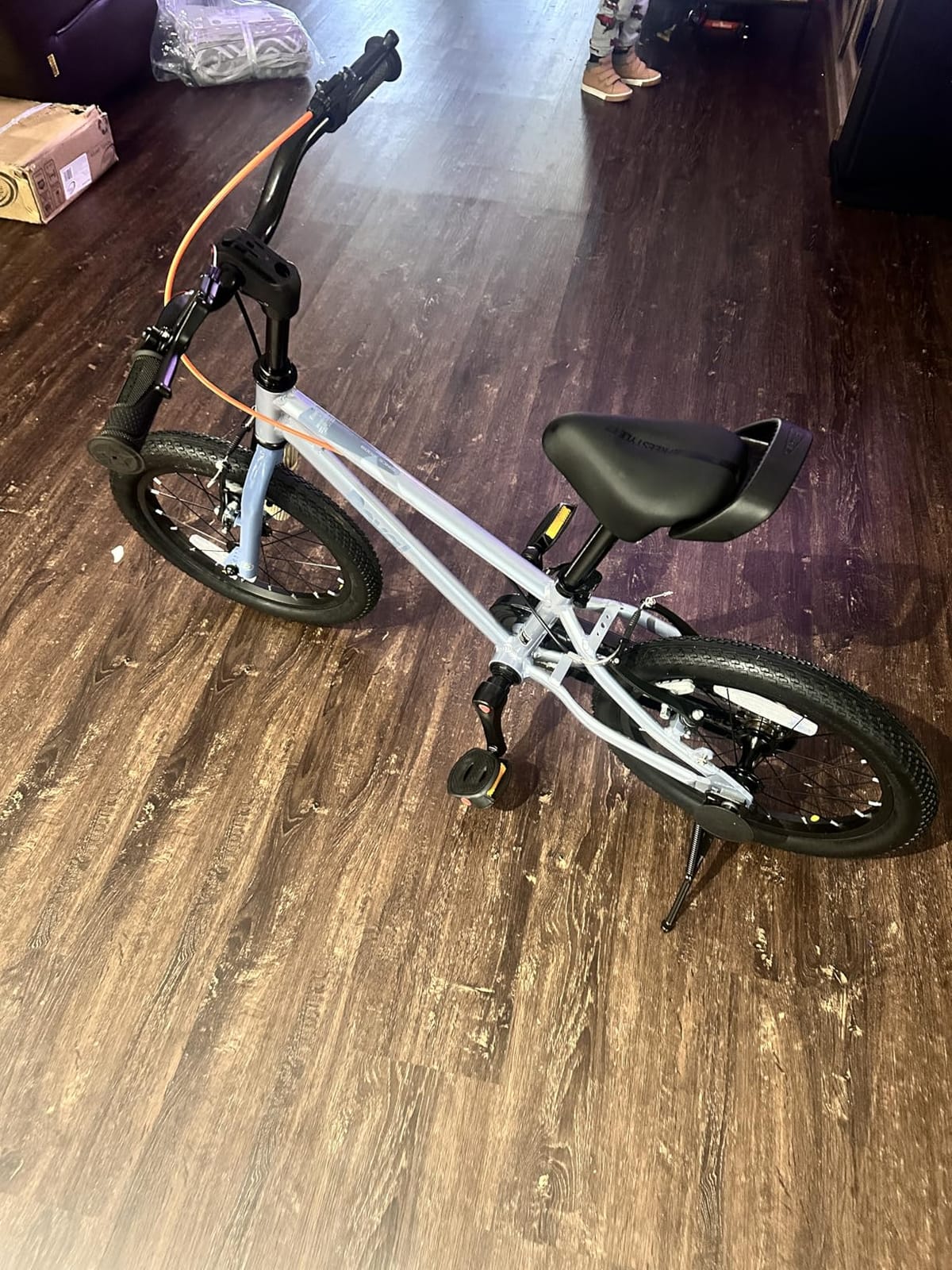 RoyalBaby EZ-Pro Kids Bike, Lightweight Aluminum 2-in-1 Balance to Pedal Bike with One-Key Switch, 14 16 18 20 Inch for Age 3-10 Years customer photo 1