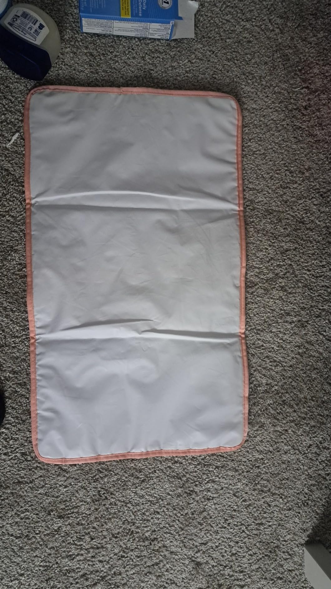 Portable Diaper Changing Pad, Waterproof Baby Changing Mat with Wrist Strap customer photo 2