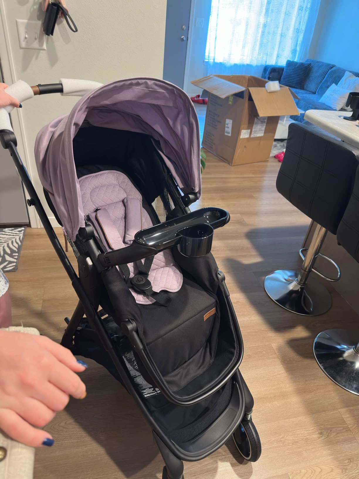 Evenflo Shyft Intuiti+ Travel System w/ Revolve180 LiteMax NXT Rotating Car Seat customer photo 2