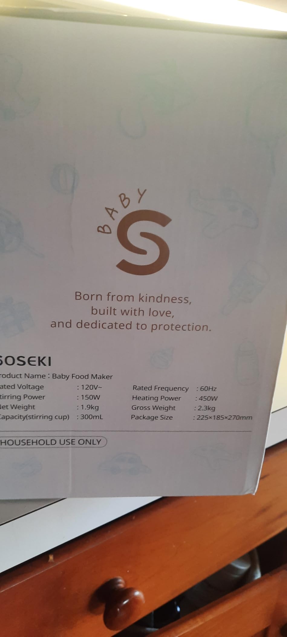 SosekiBaby FM01 Baby Food Maker, 316L Stainless Steel Blades | Puree Steamer Blender Processor With 10oz Glass Bowl | One-Step Food Mill with Recipe, 12H Keep Warm, Auto Clean, Reheat | BPA-Free customer photo 2
