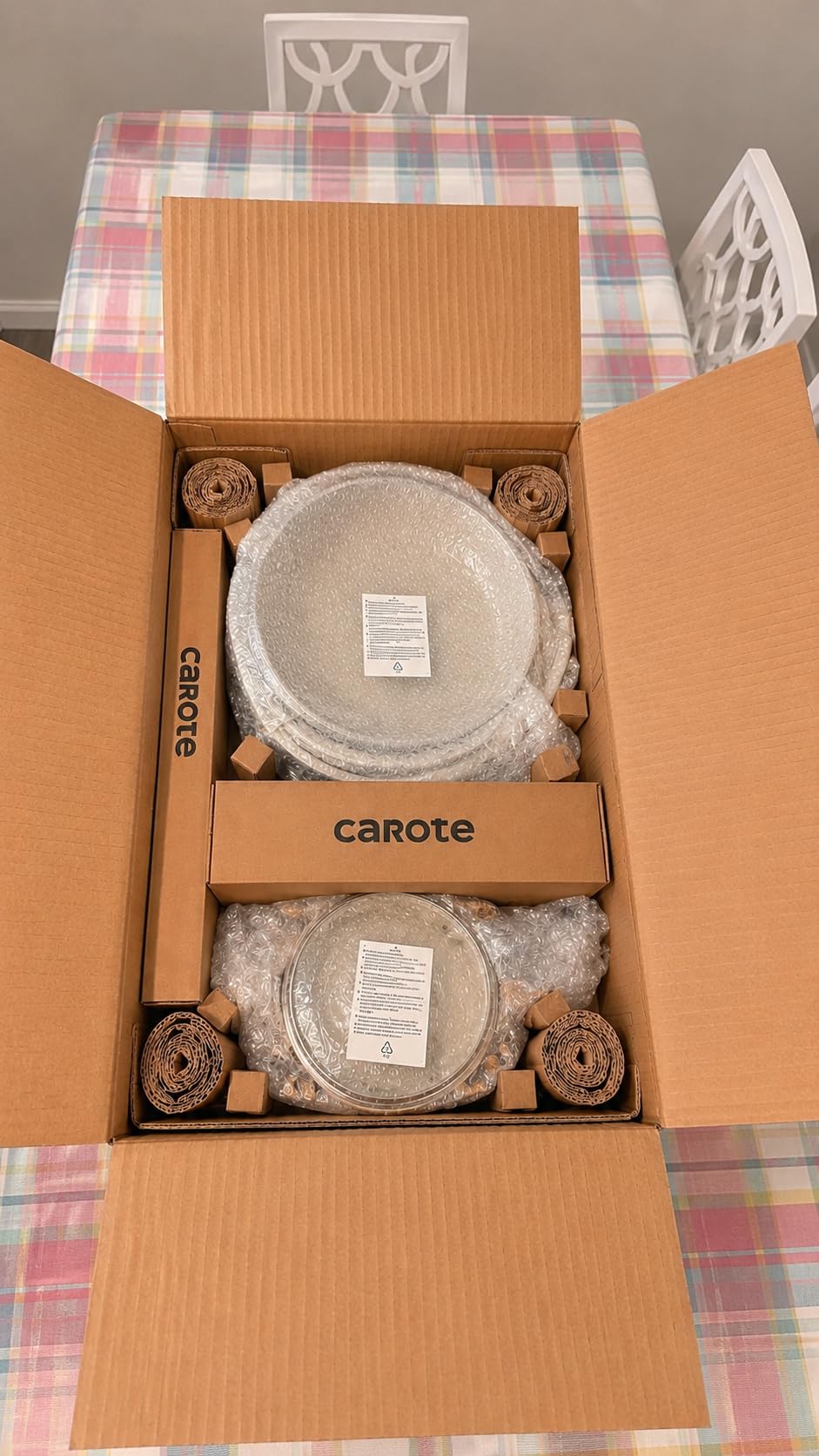 CAROTE 21pcs Ceramic Cookware Sets, Pots and Pans Set customer photo 1