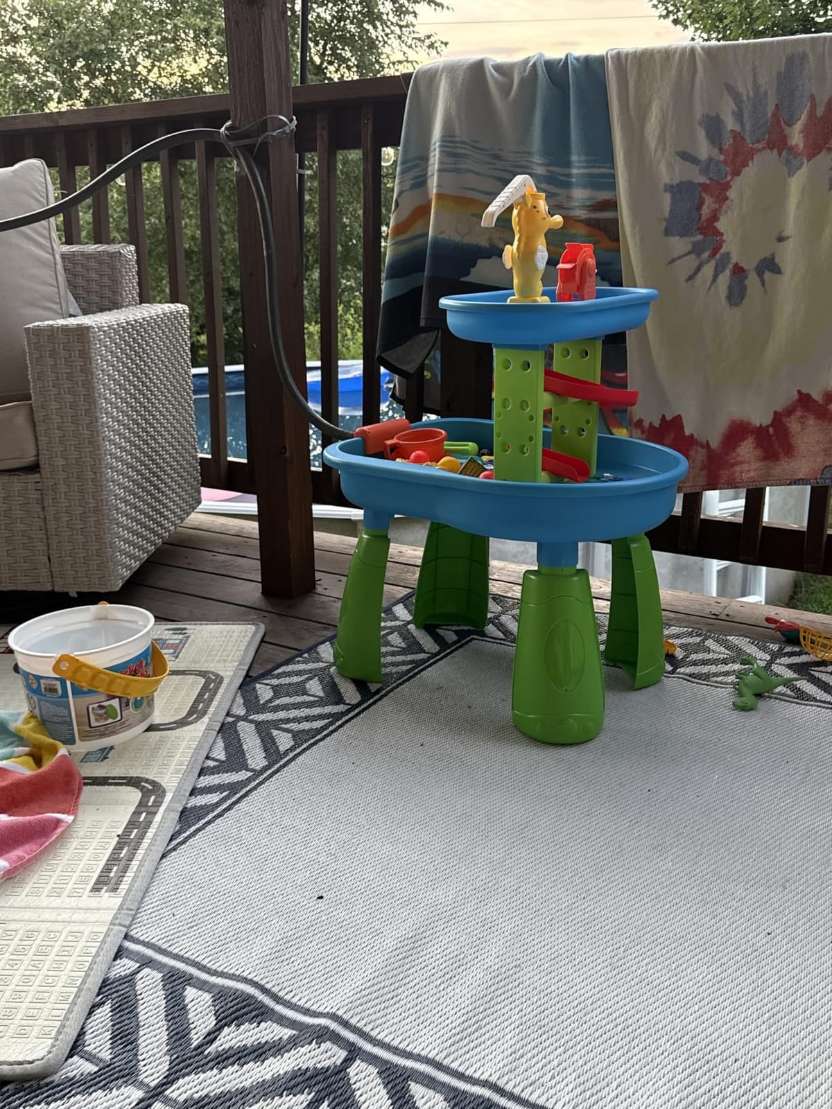 Water Table for Kids Ages 3-8,STEM 28PCS Rain Shower Sand & Water Play Set customer photo 1