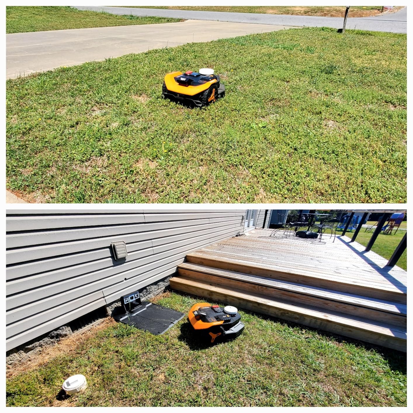 WORX Robot Lawn Mower for 1/2 Acre, No Perimeter Wire, WR320 customer photo 1
