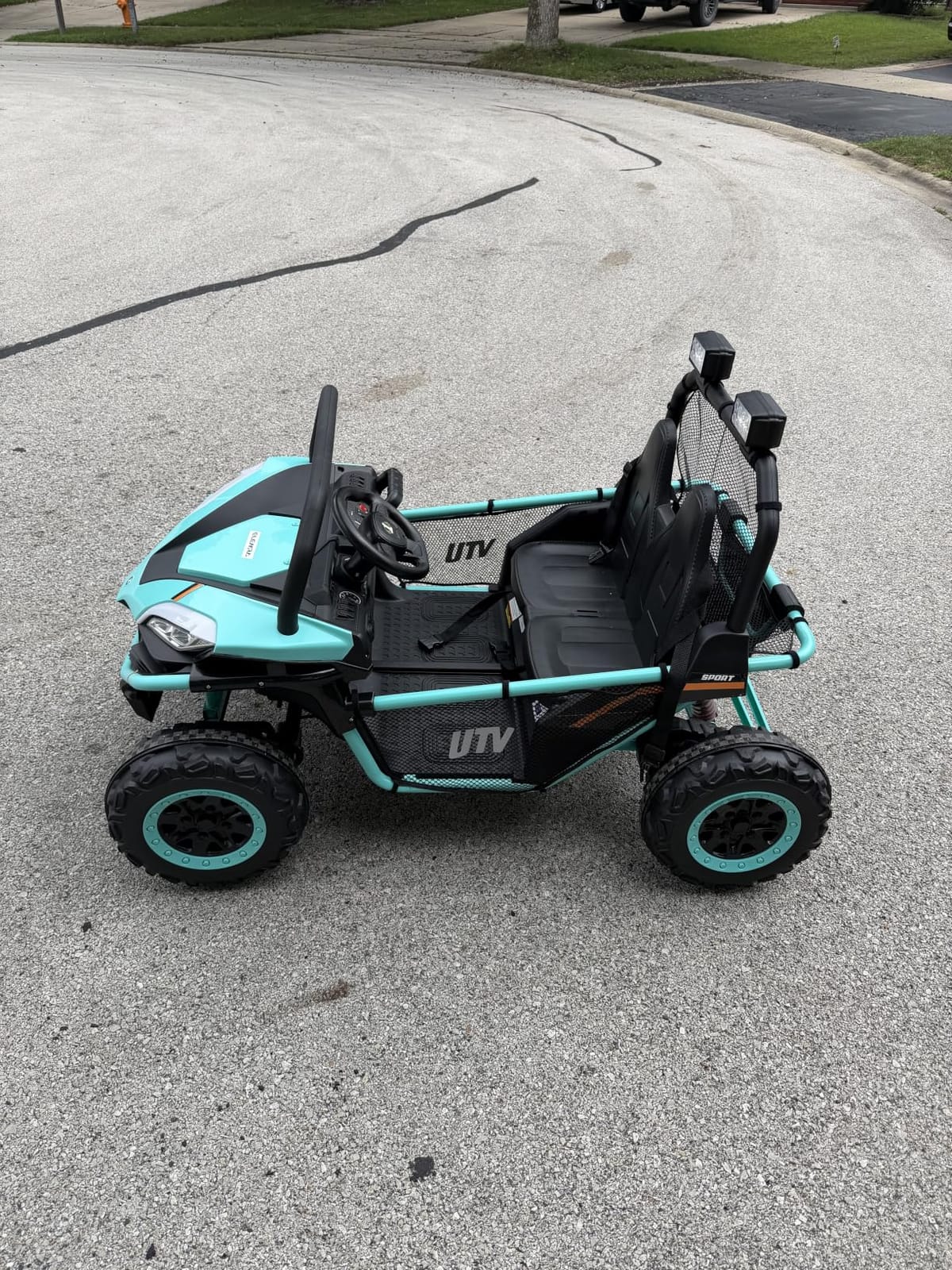 ELEMARA 24V Ride on Car for Kids, 2 Seater XL 20