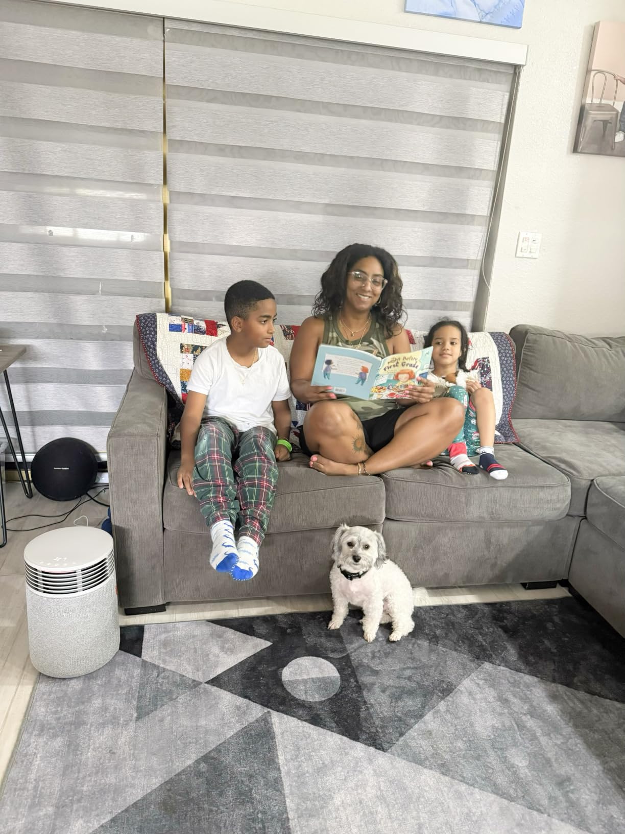 BLUEAIR Blue Signature Small Smart Air Purifier for Bedroom, Home & Office, HEPASilent Air Cleaner for Pets, Allergies, Dust & Smoke, Cleans 1,190 Sq Ft Per Hour, Quiet HEPA Air Purifier, App Control customer photo 2
