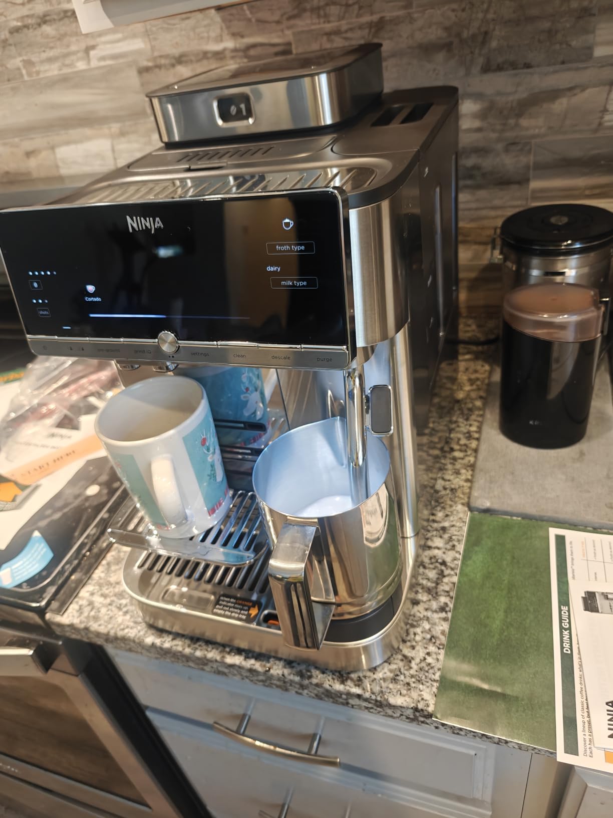 Ninja AutoBarista Pro Fully Automatic Espresso, 13 Drink Options, AE1051 customer photo 1
