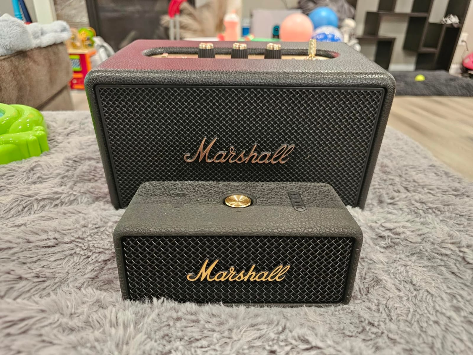 Marshall Emberton III Portable Bluetooth Waterproof Speaker - Black/Silver customer photo 1