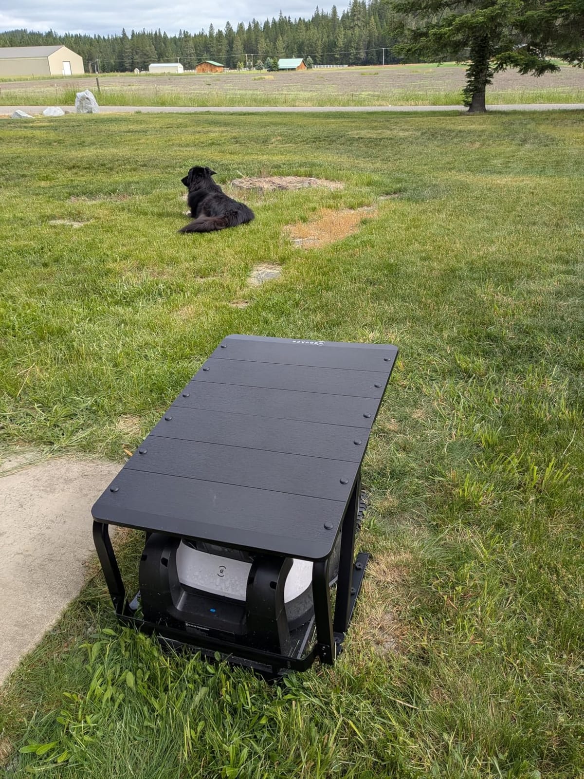 ECOVACS Goat A3000 LiDAR Robot Lawn Mower, Wire-Free Dual LiDAR Navigation, AI Obstacle Avoidance, 32V Power Platform, Smart App Control, Automatic Mapping, for Lawns Up to 3/4 Acre customer photo 1