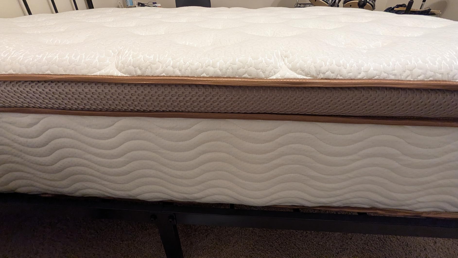 BedStory Hybrid Mattress Queen, 13 Inch Firm Mattress in a Box Orthopedic customer photo 1