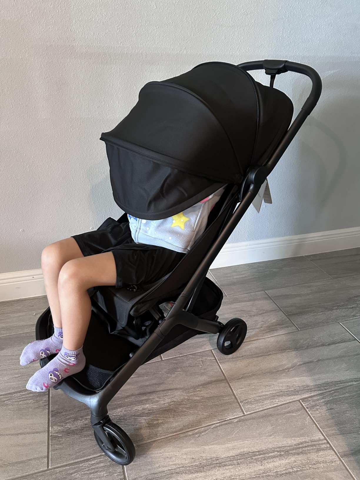 Bugaboo Butterfly 2 Plus Travel Stroller with One-Second Fold - Desert Taupe customer photo 2