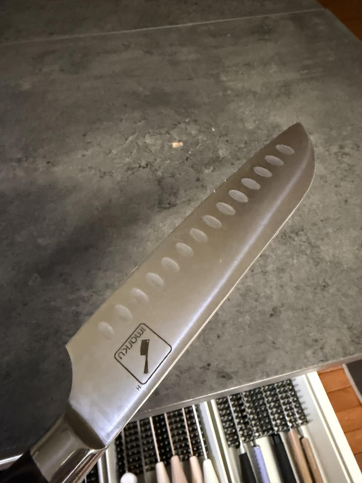imarku Serrated Bread Knife with Japanese High Carbon Stainless Steel customer photo 1