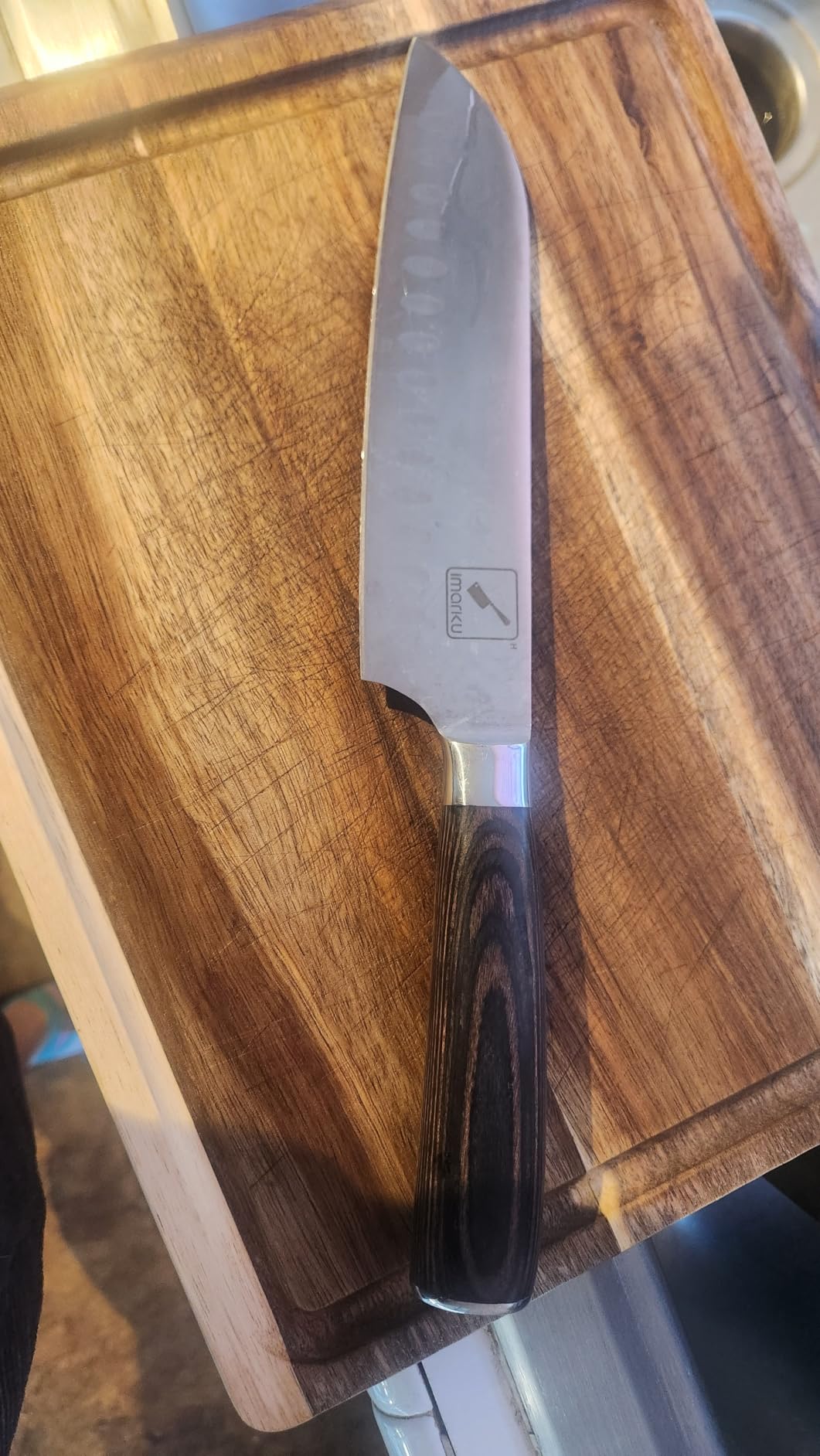 imarku Serrated Bread Knife with Japanese High Carbon Stainless Steel customer photo 2