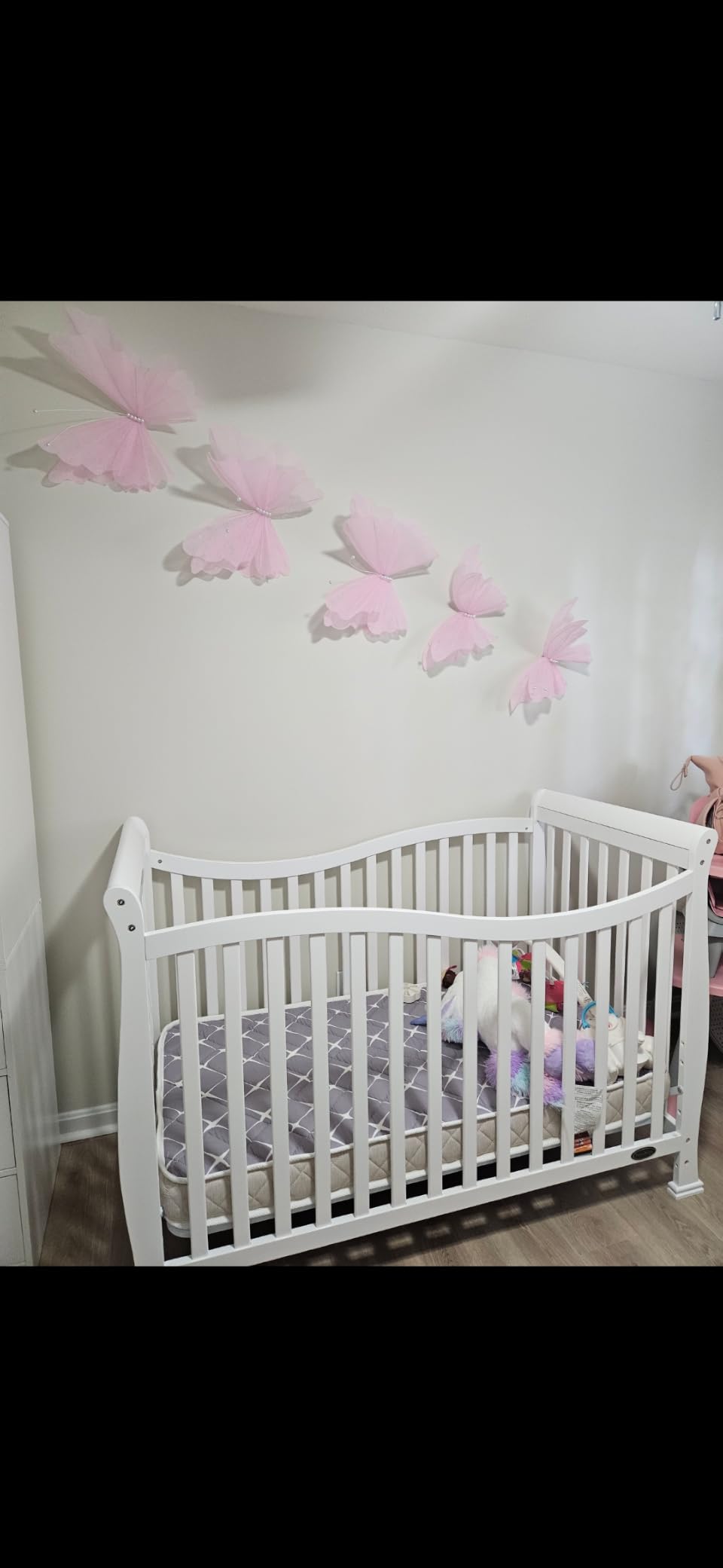 Dream On Me Violet 7-in-1 Crib to Full Size Bed, GREENGUARD Gold, Black customer photo 1