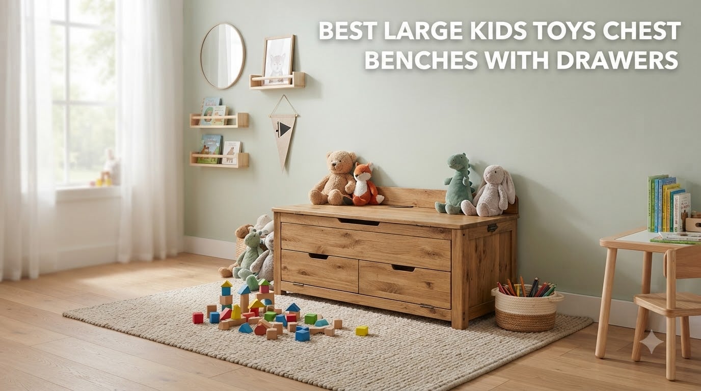 best large kids toys chest benches with drawers