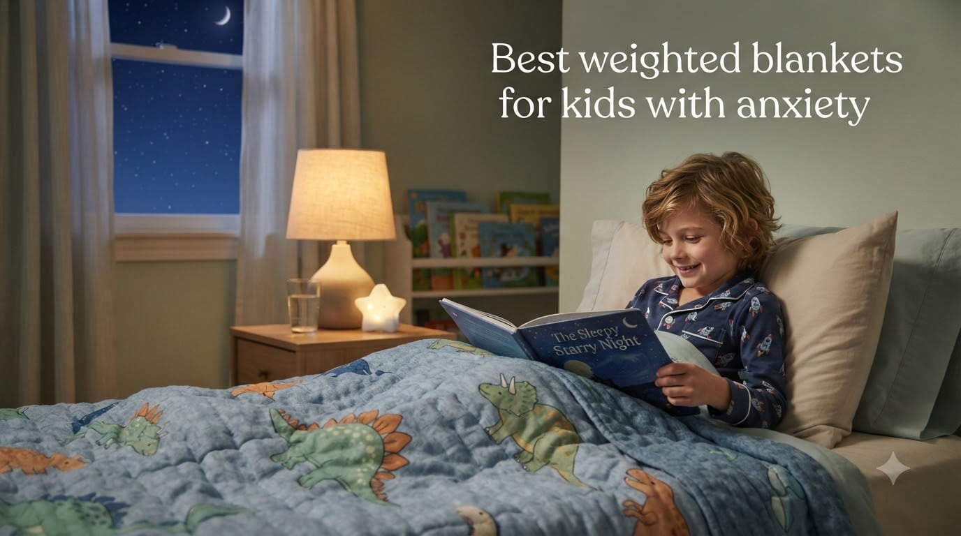 Best weighted blankets for kids with anxiety