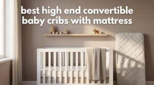 best high end convertible baby cribs with mattress