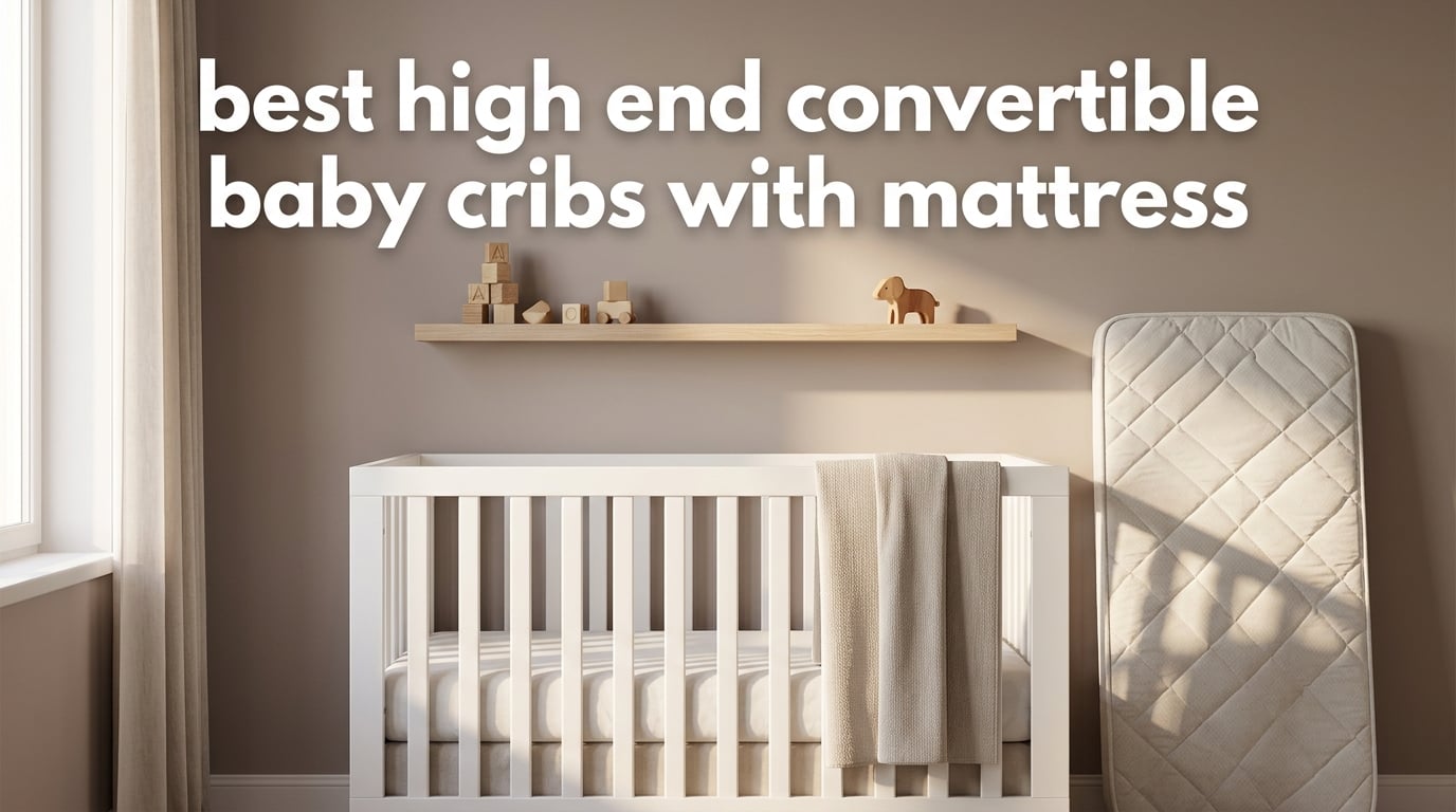 best high end convertible baby cribs with mattress