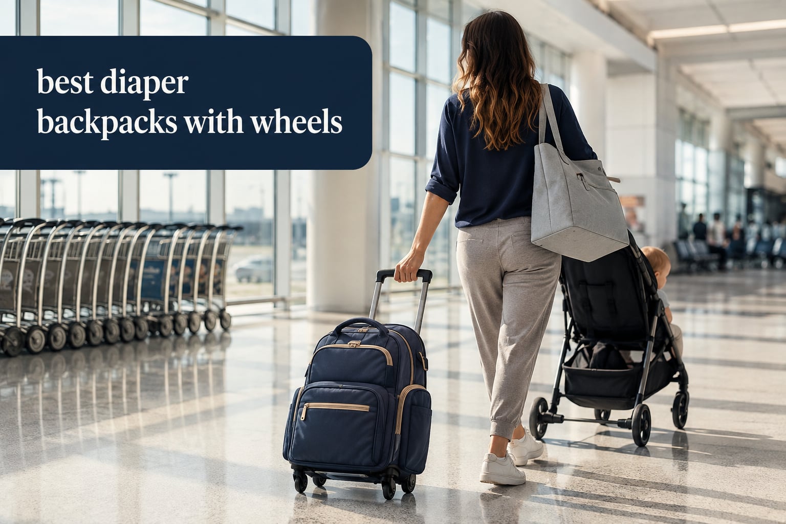 best diaper backpacks with wheels