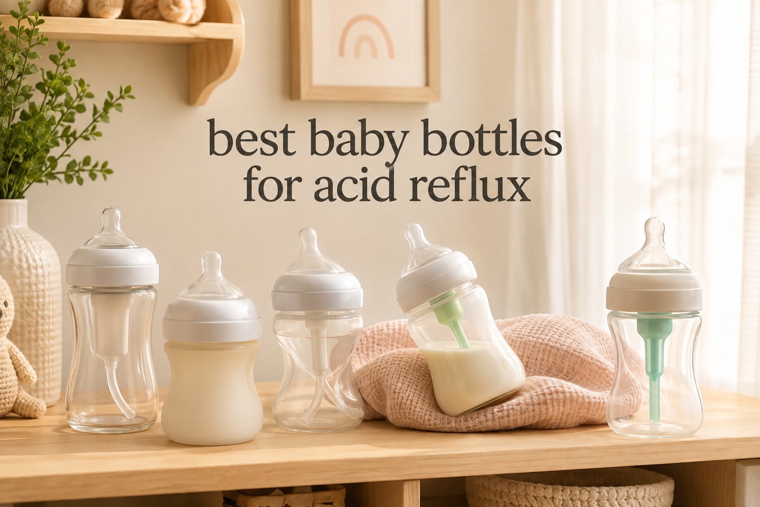 best baby bottles for acid reflux