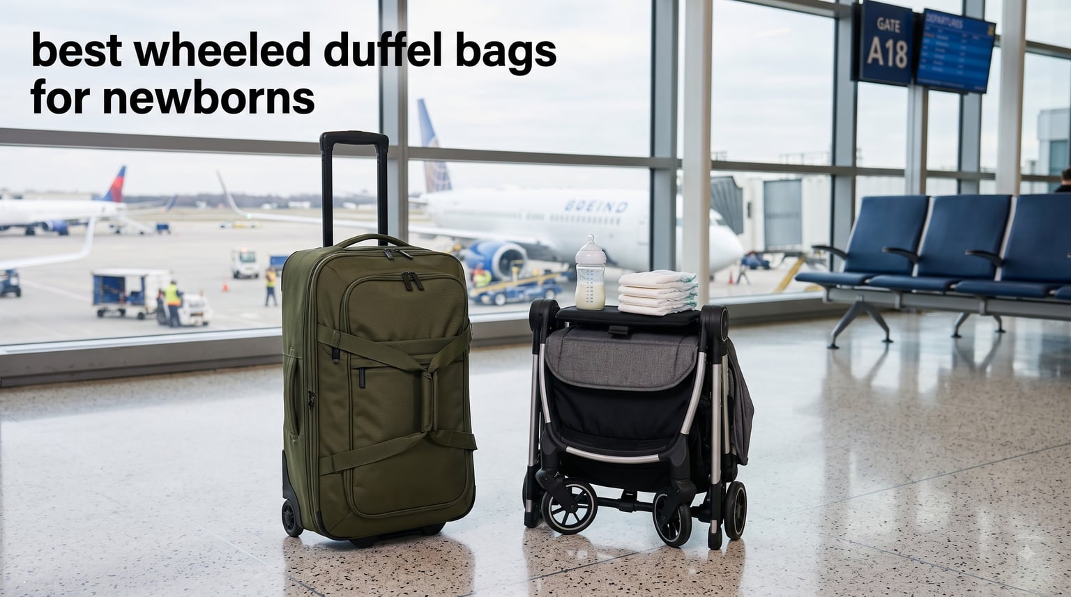 best wheeled duffel bags for newborns