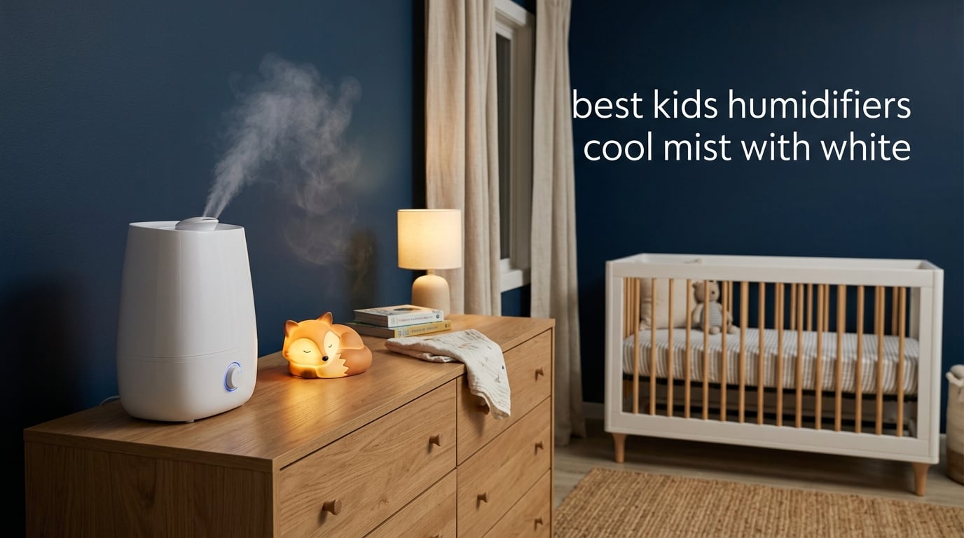 best kids humidifiers cool mist with white