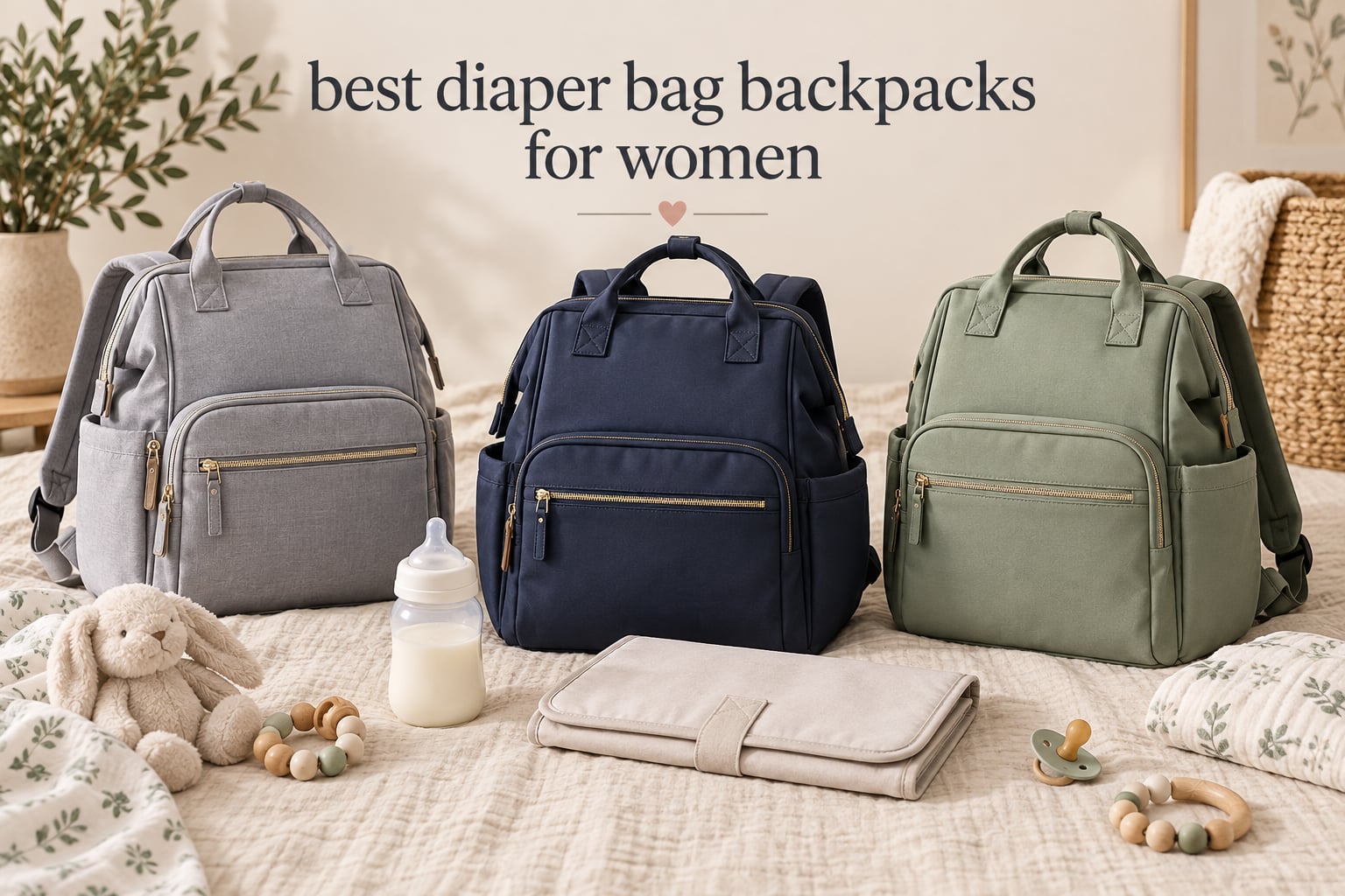 best diaper bag backpacks for women
