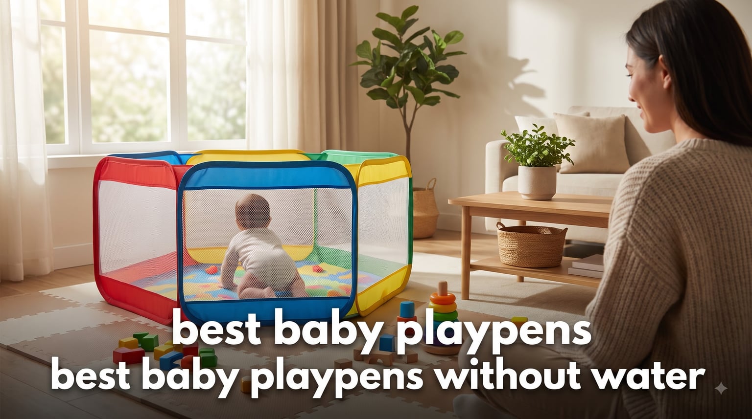 best baby playpens without water