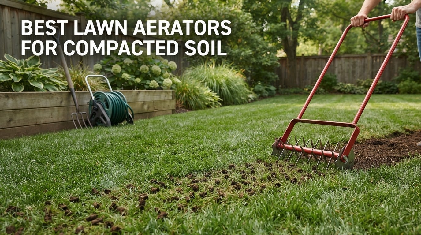 best lawn aerators for compacted soil
