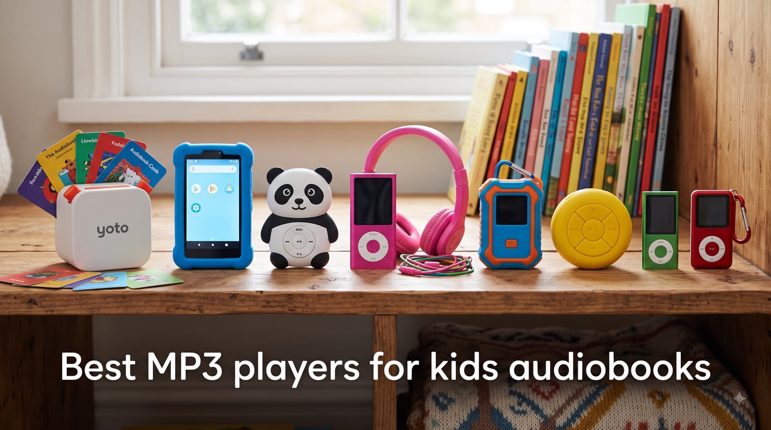 Best MP3 players for kids audiobooks