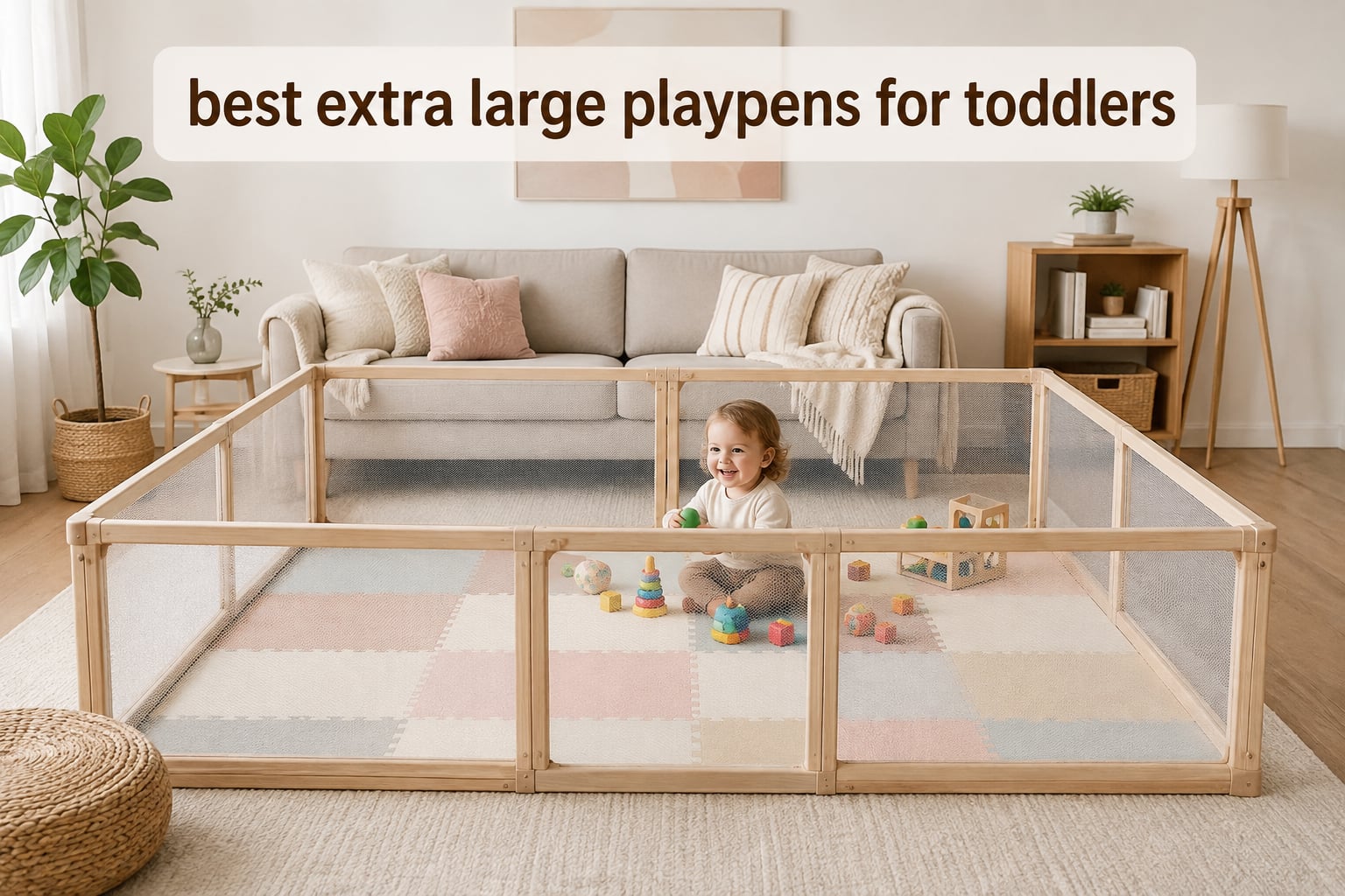 best extra large playpens for toddlers