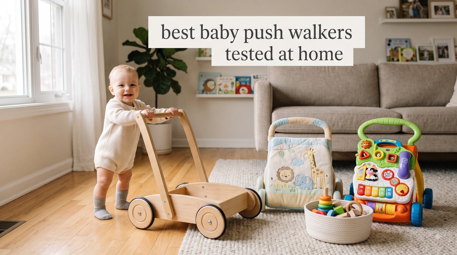 best baby push walkers tested at home