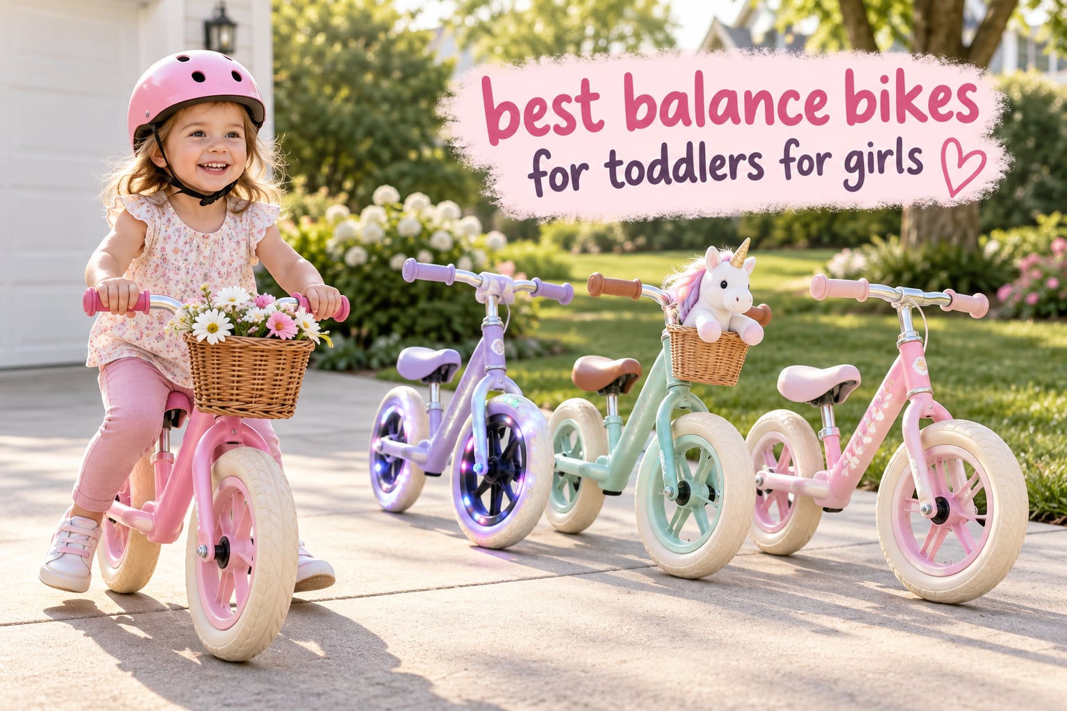 best balance bikes for toddlers for girls