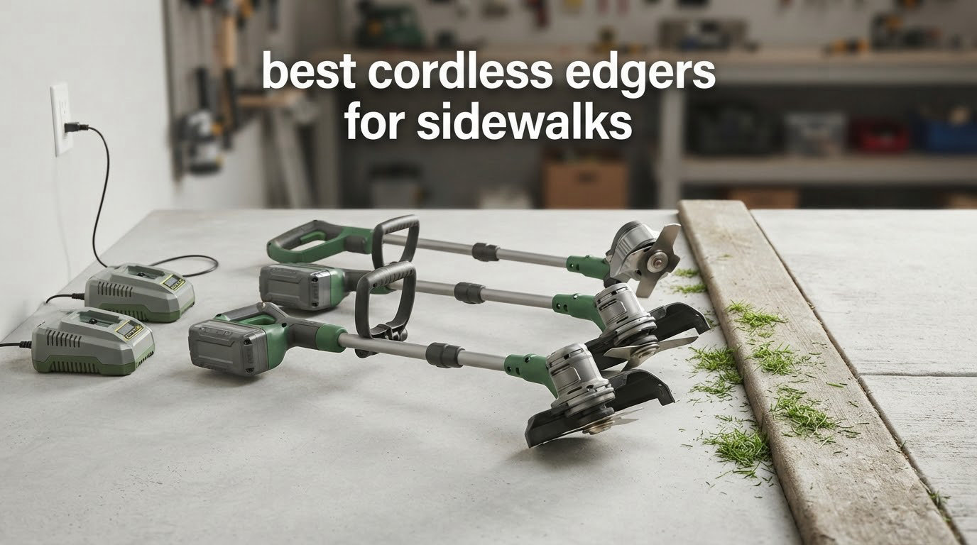 best cordless edgers for sidewalks