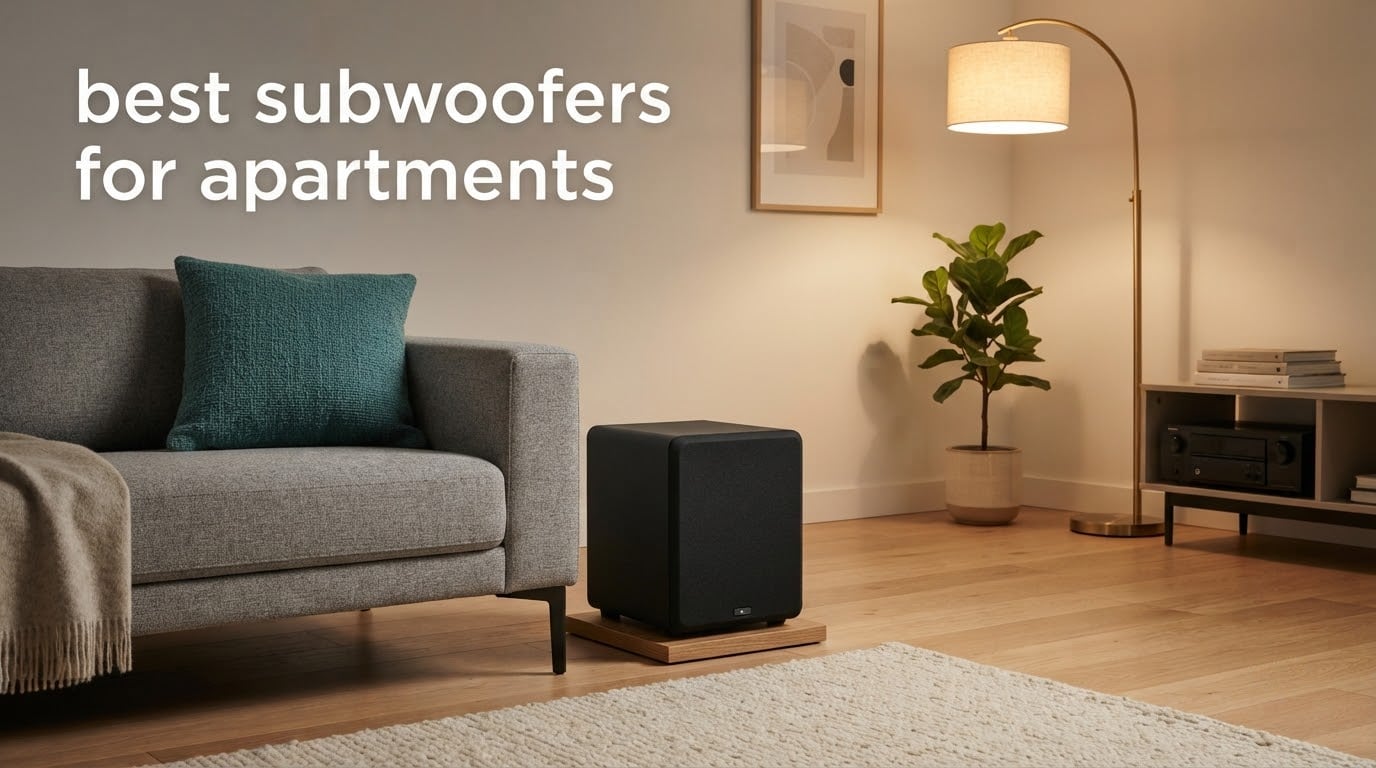 best subwoofers for apartments