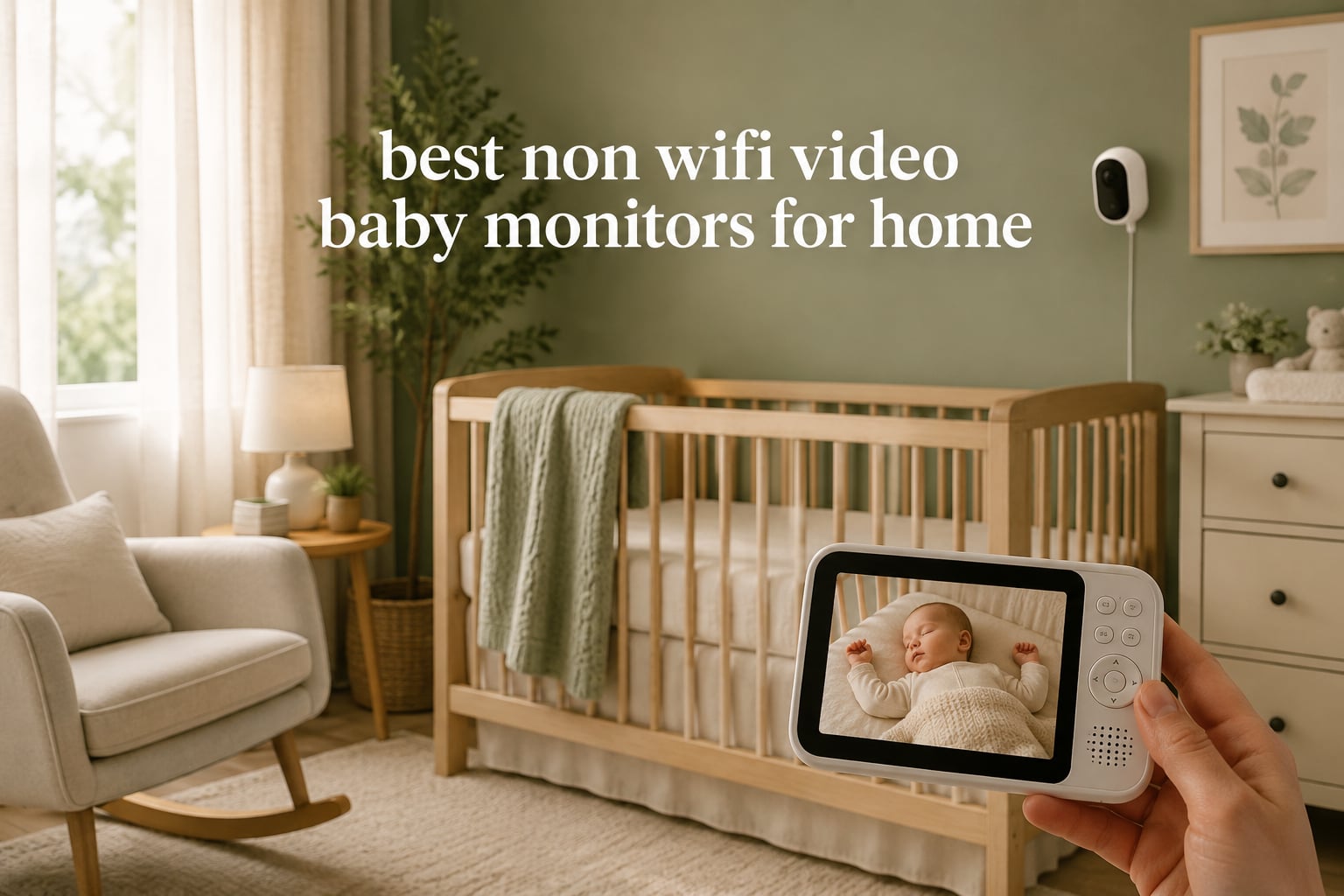 best non wifi video baby monitors for home