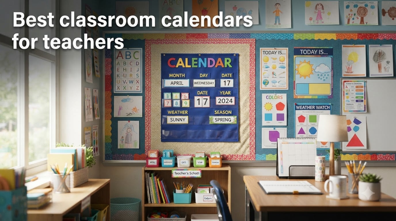 Best classroom calendars for teachers