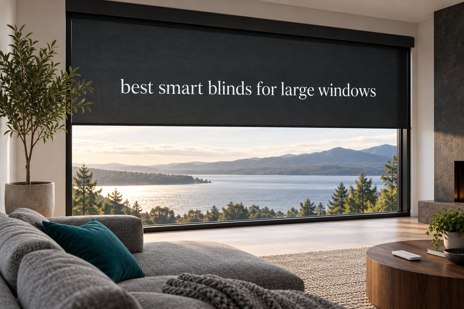 best smart blinds for large windows