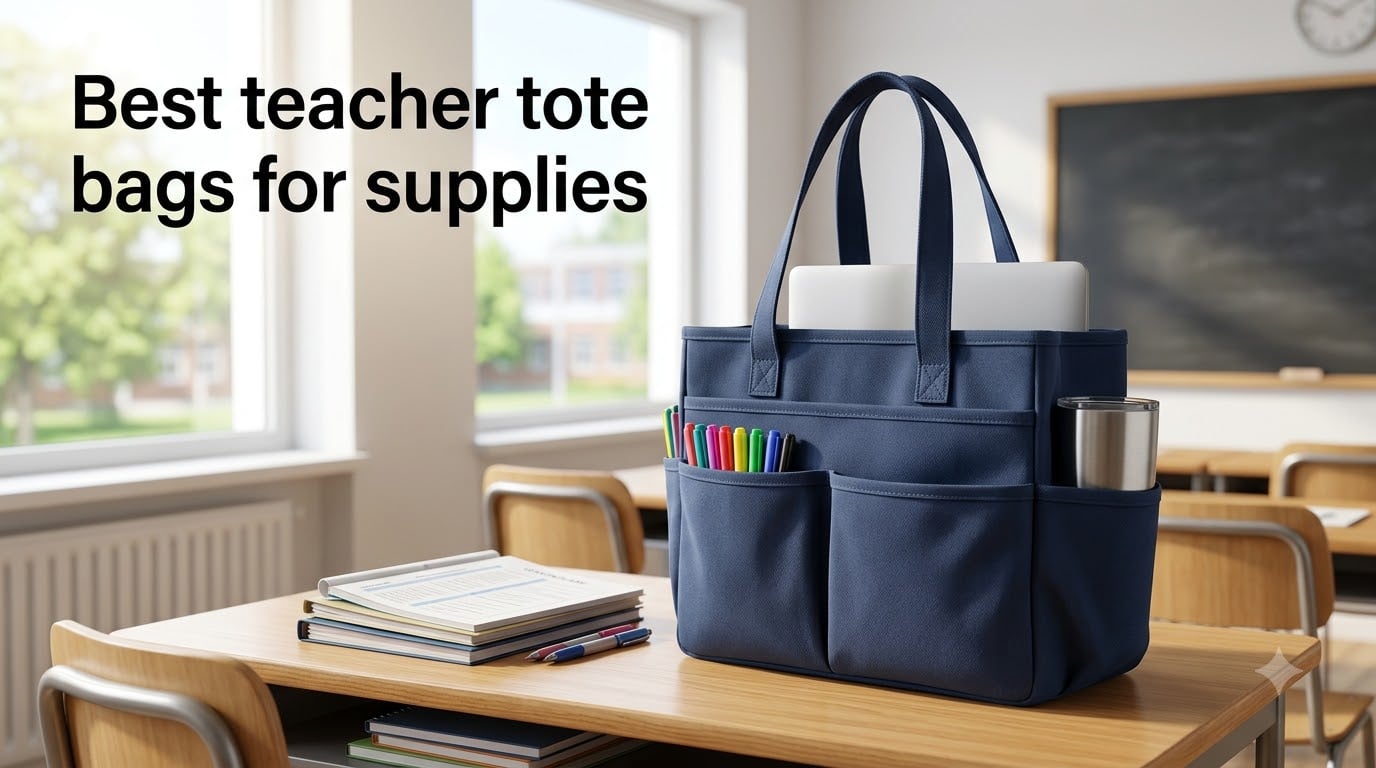 Best teacher tote bags for supplies