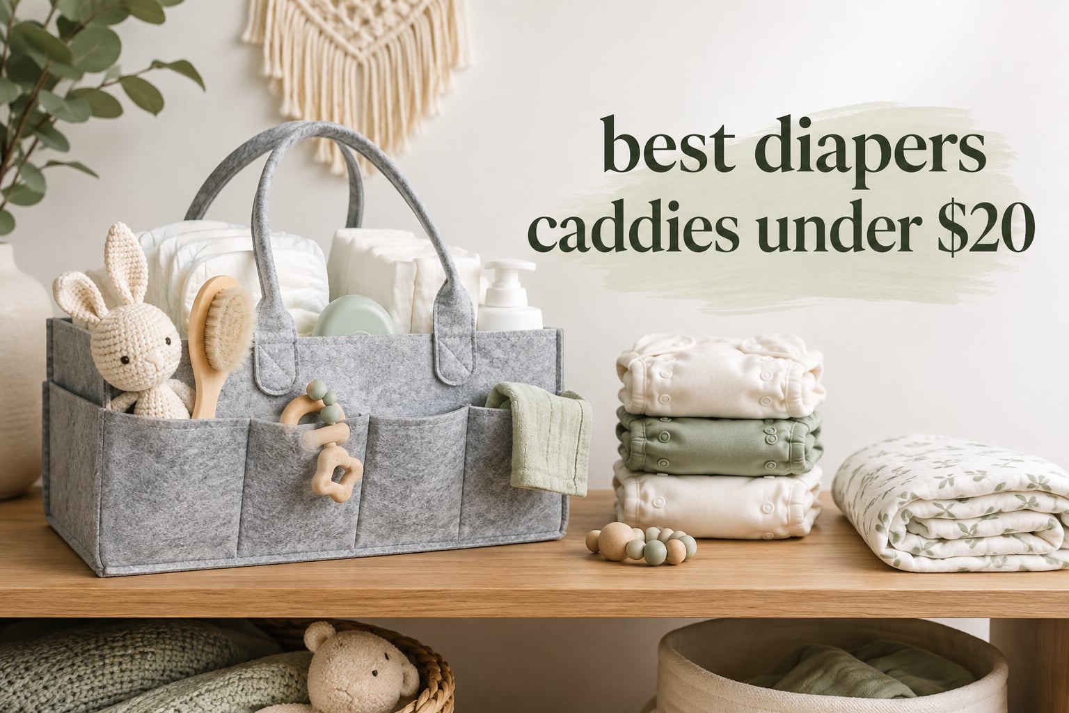 best diapers caddies under $20