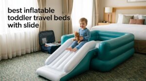 best inflatable toddler travel beds with slide