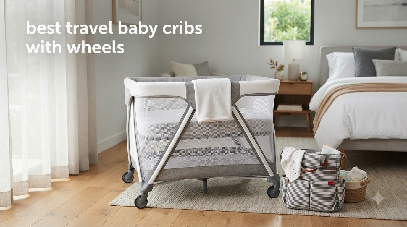 best travel baby cribs with wheels