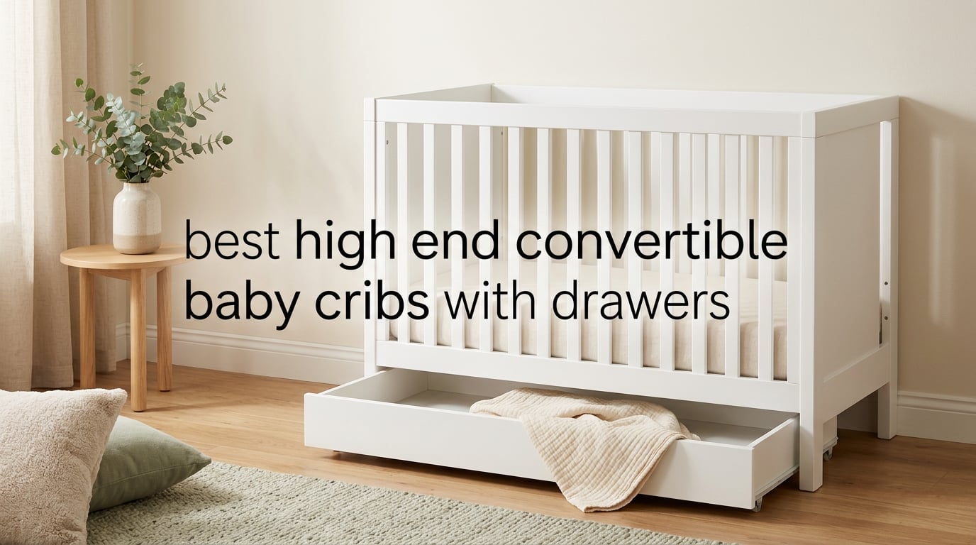 best high end convertible baby cribs with drawers