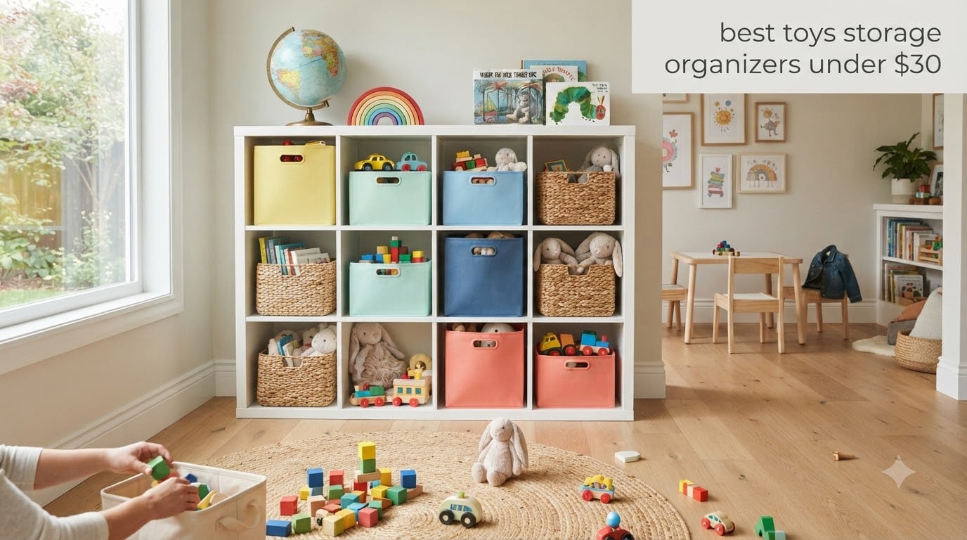 best toys storage organizers under $30