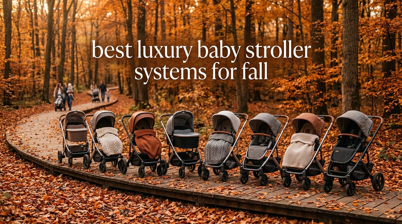 best luxury baby stroller systems for fall