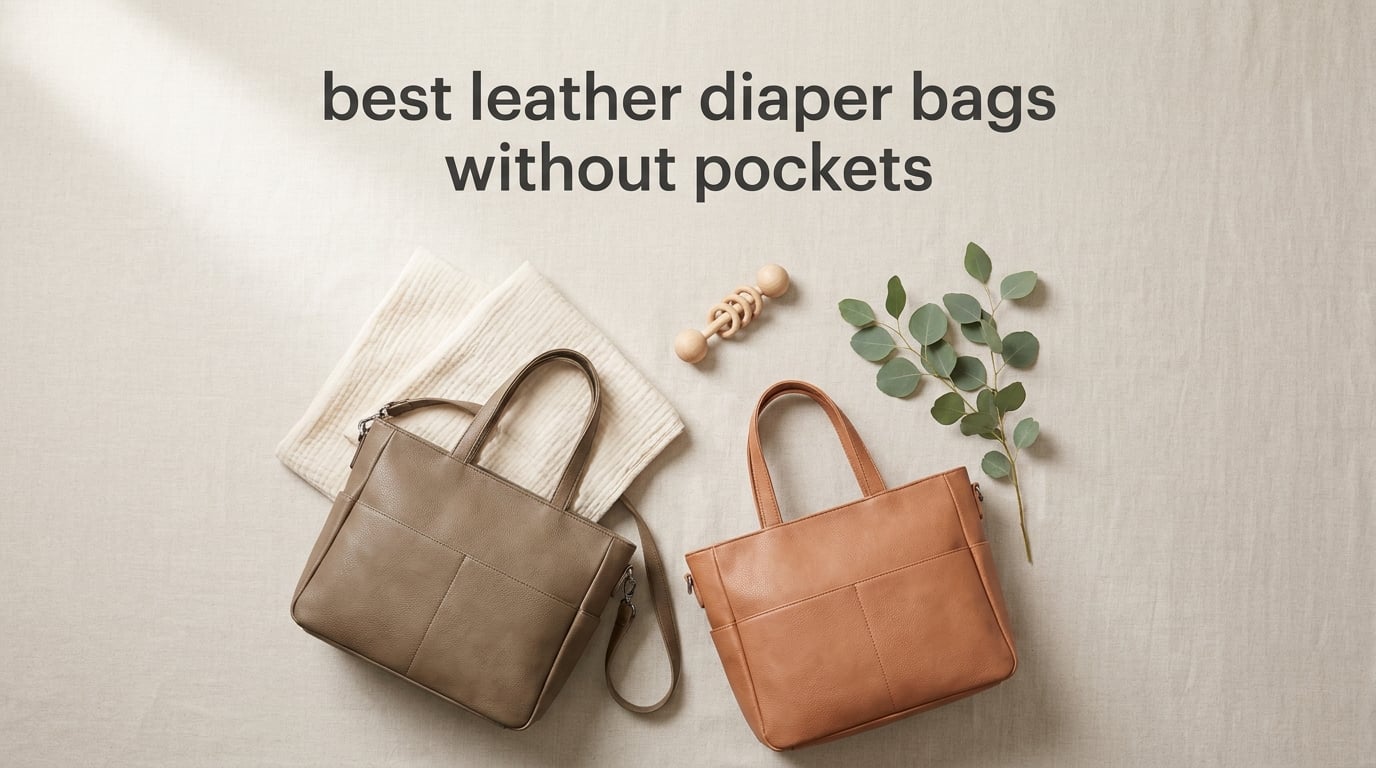 best leather diaper bags without pockets