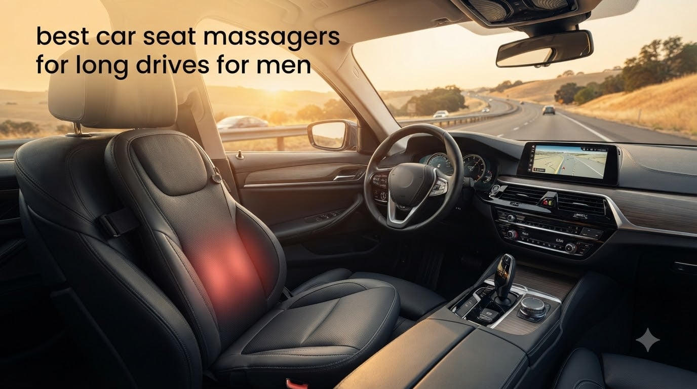 best car seat massagers for long drives for men
