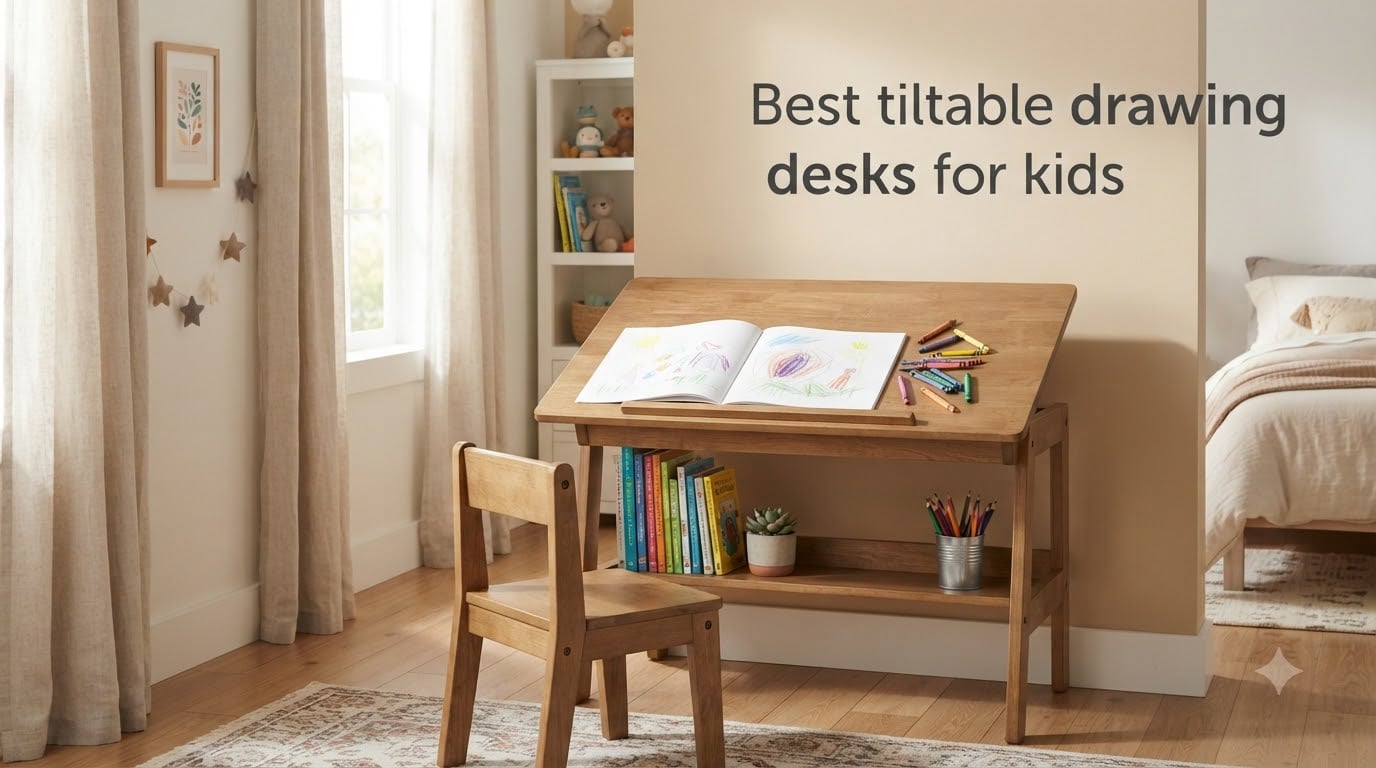 Best tiltable drawing desks for kids