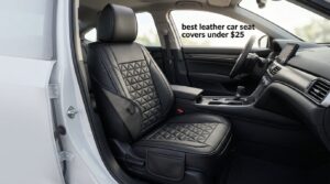 best leather car seat covers under $25